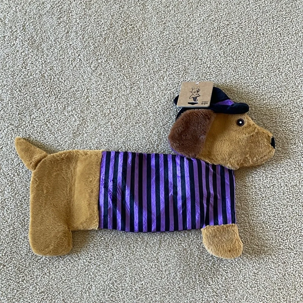 Large Adorable dachshund dog toy.